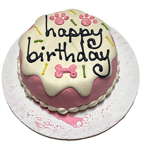 Bubba Rose Biscuit Co Custom Perishable Dog Cake