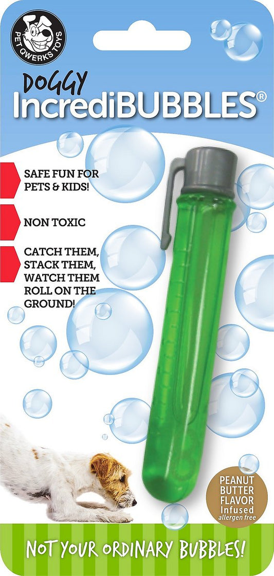 Pet Qwerks Toys IncrediBubbles Pet Safe and Flavored Bubbles