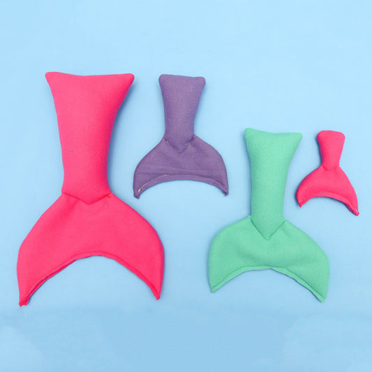 Mermaid Tail Crinkle Dog Toy