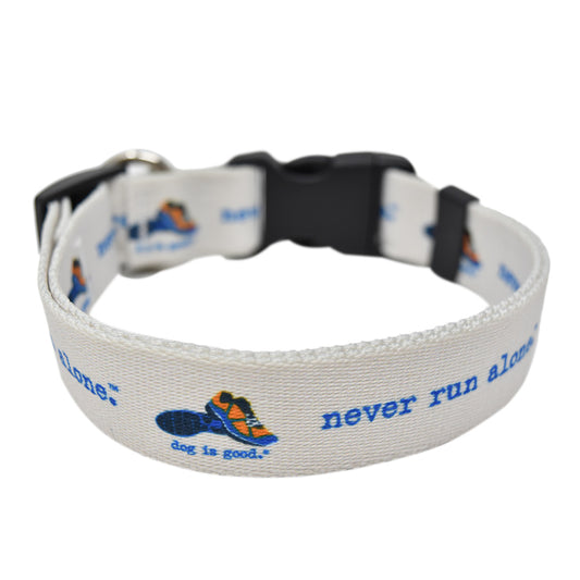 Dog is Good Never Run Alone Collar
